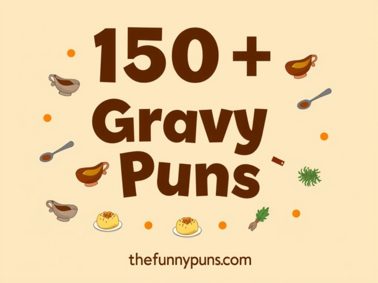 Gravy Puns That Will Thicken Your Laughs!