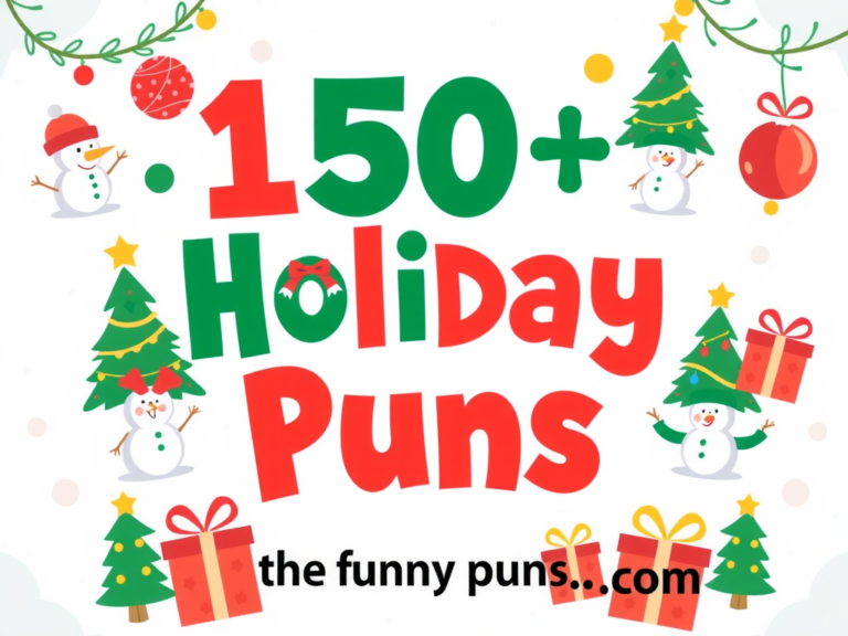 Holiday Puns to Crack You Up This Festive Season