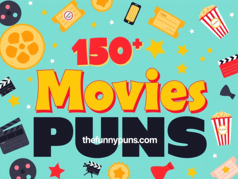 Movie Puns That'll Have You Rolling in the Aisles!