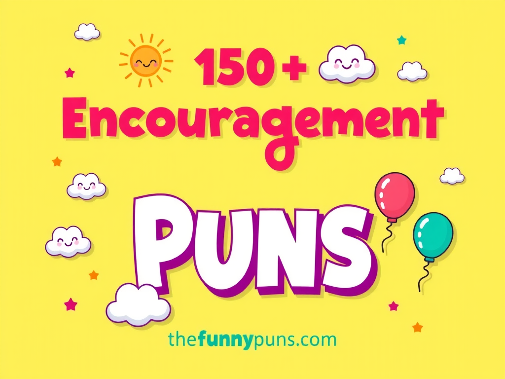 Encouragement Puns: Boost Your Spirits with a Smile