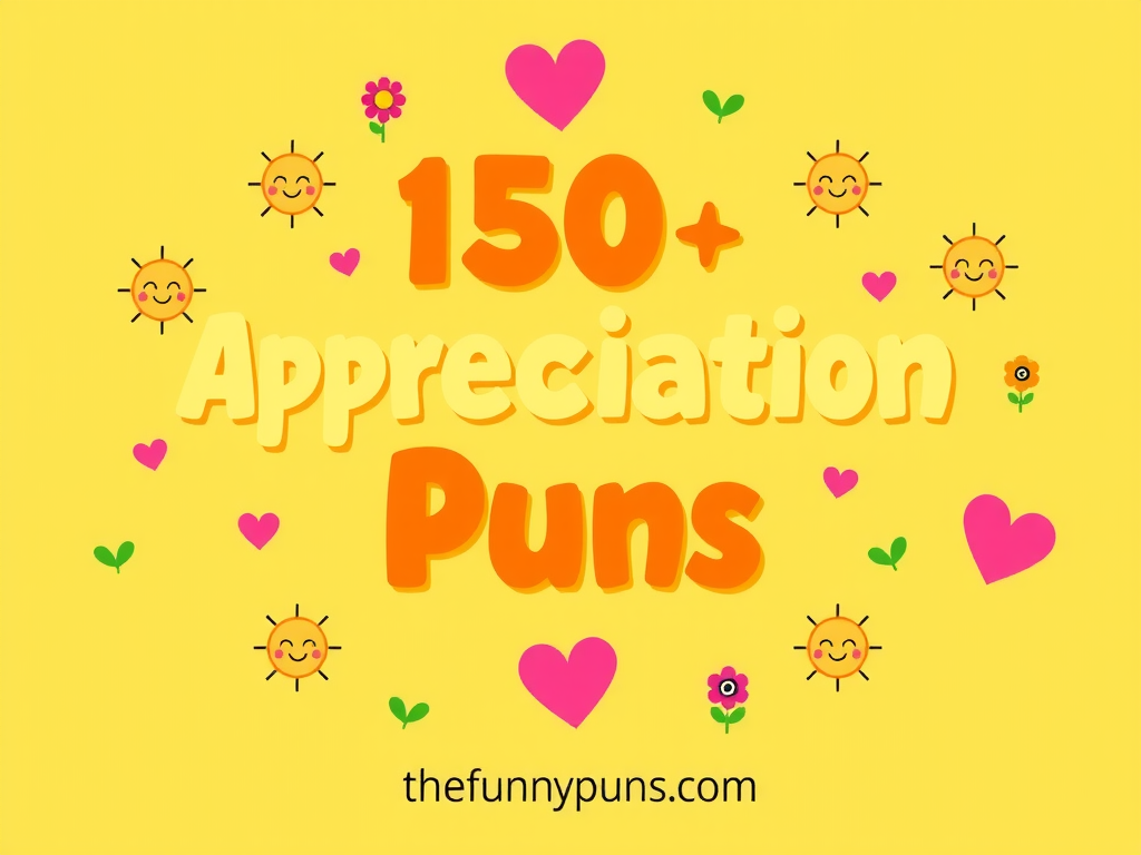 Appreciation Puns: Brighten Someone's Day with Humor