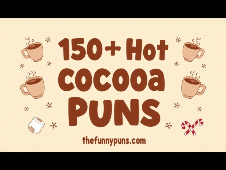 Hot Cocoa Puns to Melt Your Heart and Warm Your Soul