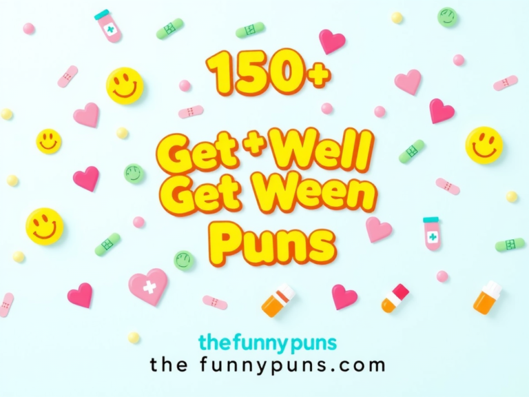 Get Well Soon Puns: Hilarious Ways to Lift Their Spirits