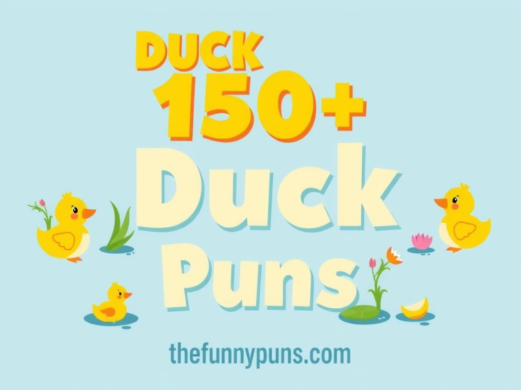 Funny Duck Names: Hilarious and Quirky Ideas for Your Feathered Friend