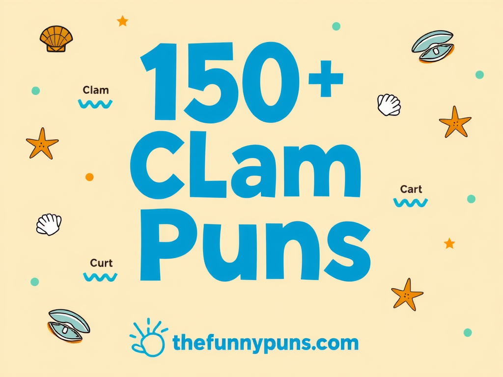 Clam Puns That Will Shell Shock Your Friends