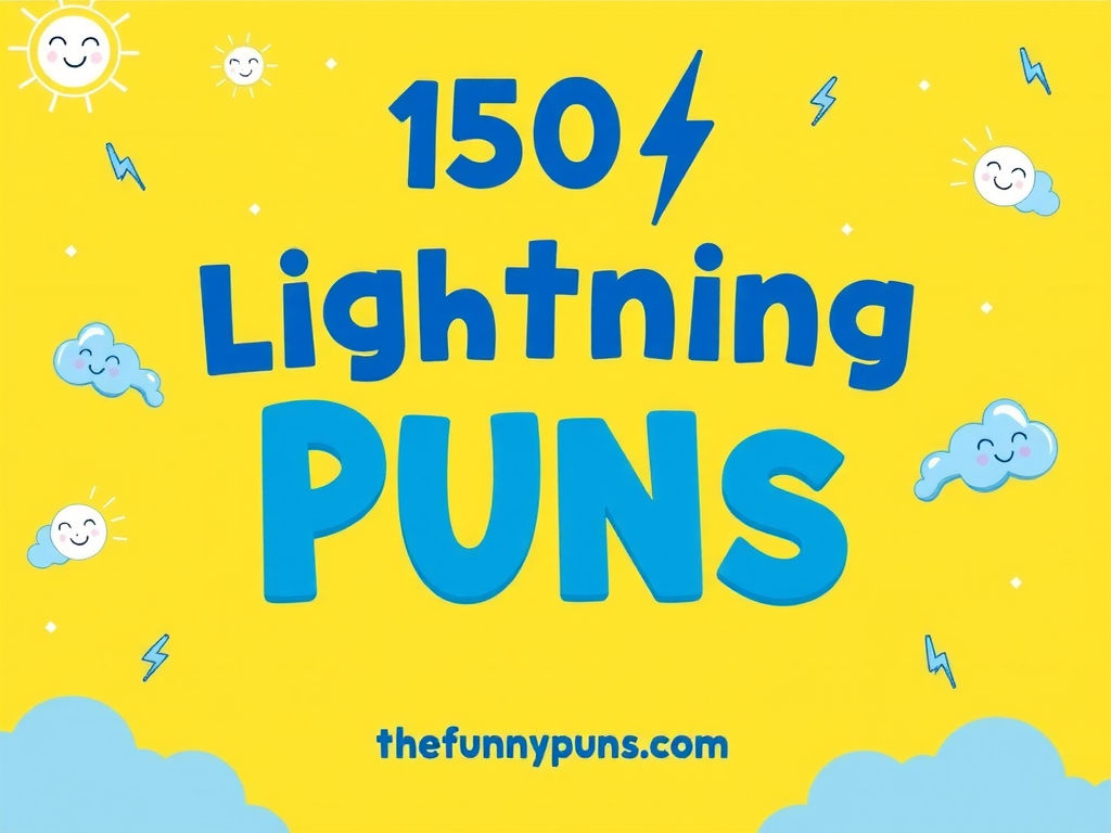 Lightning Puns: Electrifying Humor to Brighten Your Day