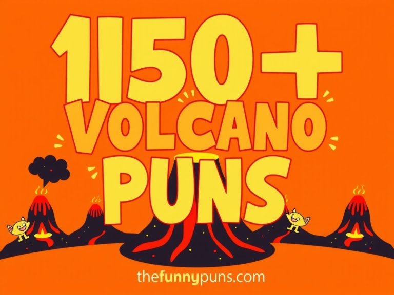 Volcano Puns: Erupting with Laughter and Lava