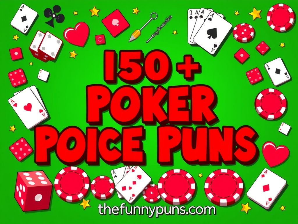 Poker Puns: Laugh Your Way to the Winning Hand