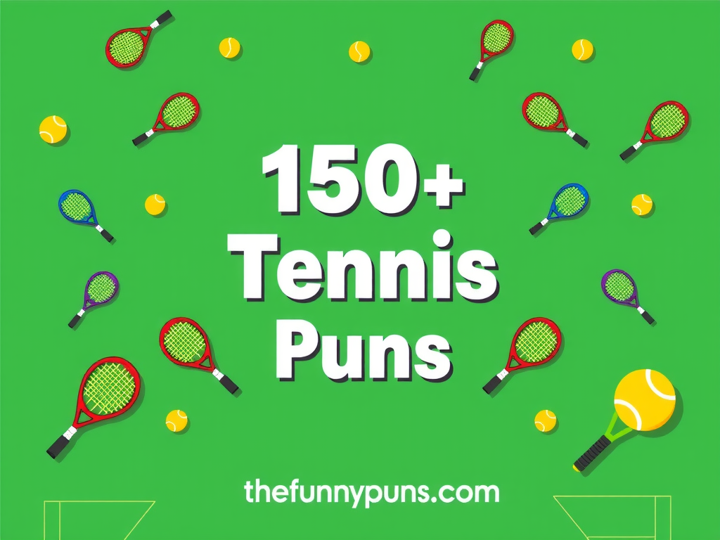 Tennis Puns One Liners: Serve Up the Best Laughs!