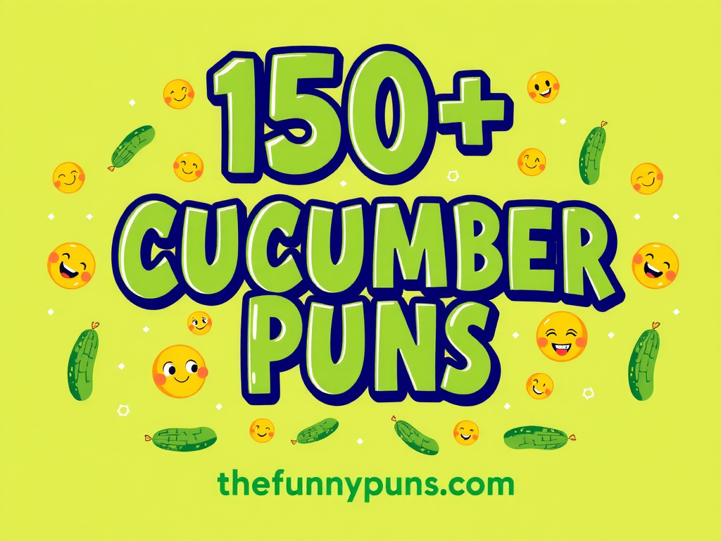 Cucumber Puns: Laugh Your Way to Fresh Humor