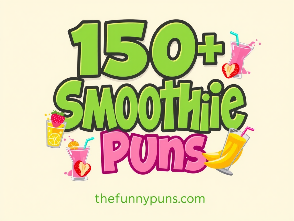 Smoothie Puns: Blend Up Your Day with Laughter