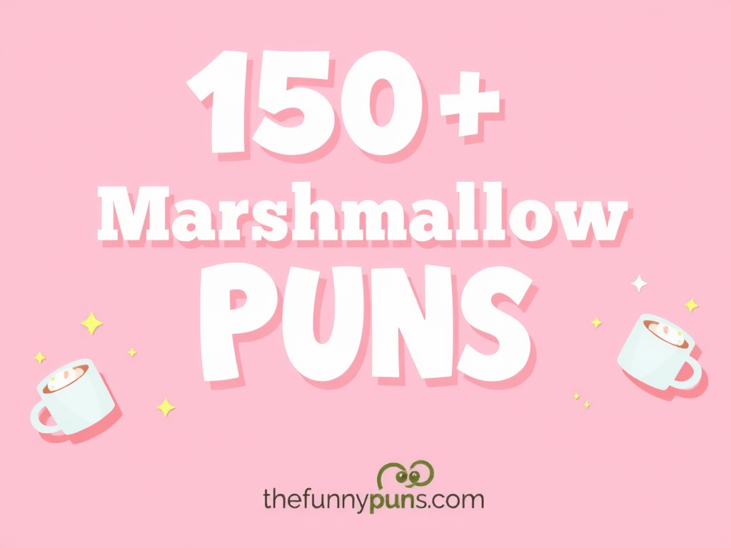 Marshmallow Puns: Sweet and Fluffy Jokes to Make You Smile