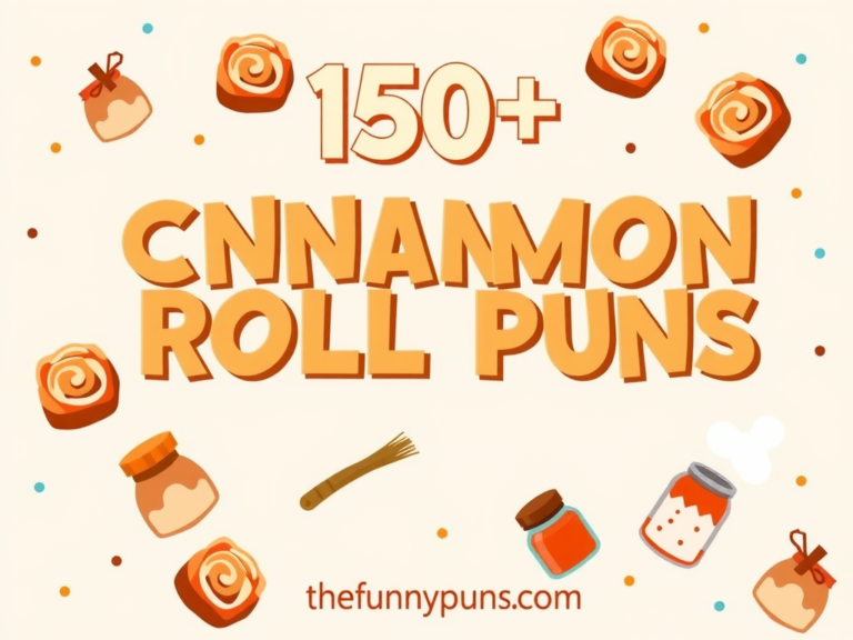 Cinnamon Roll Puns: Sweet and Spicy Laughs