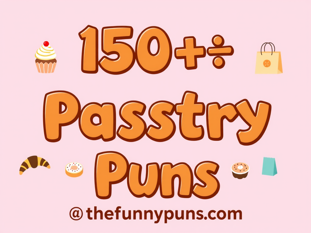 Pastry Puns: Sweeten Your Day with a Dash of Humor