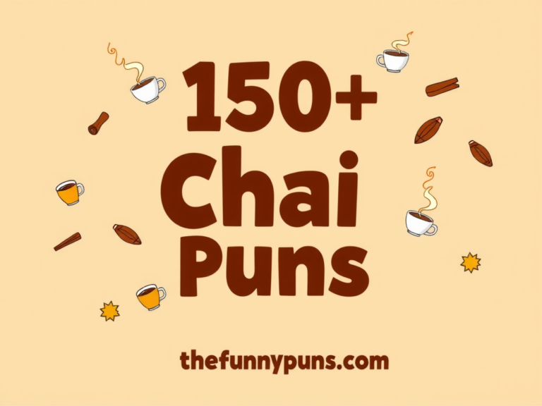 Chai Puns: Brew Up a Laugh with These Tea-riffic Jokes