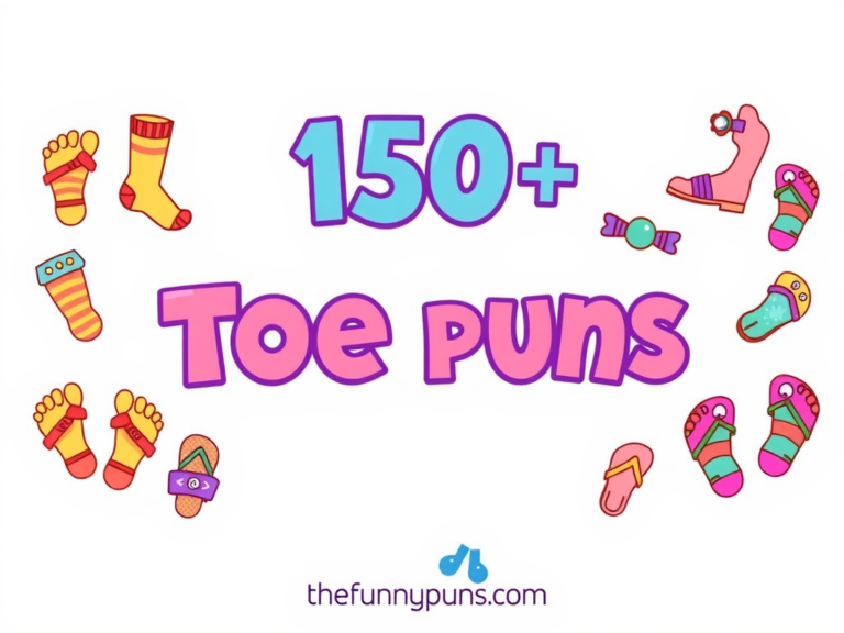 Toe Puns: Step Into a World of Laughter and Fun!