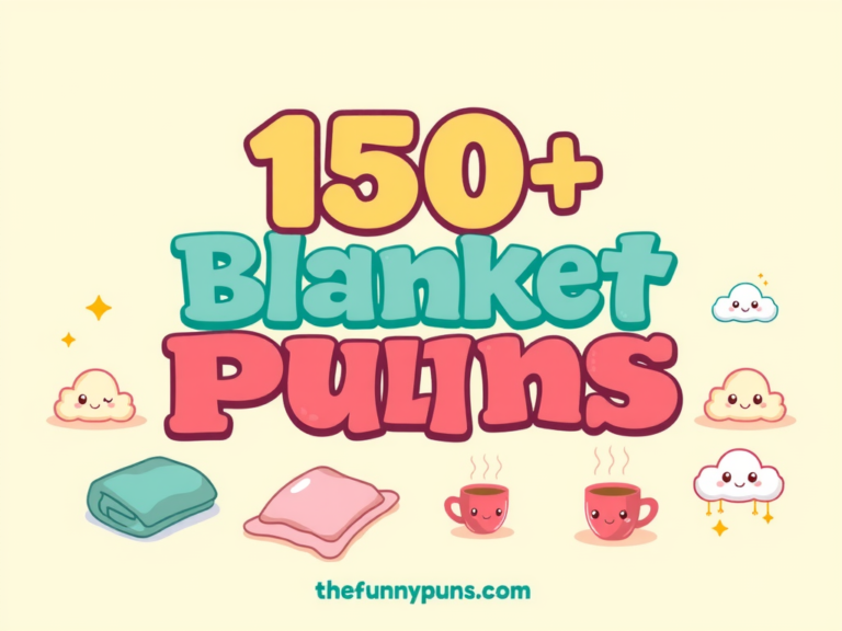 Blanket Puns: Cozy Up with Snug Laughs and Warm Smiles