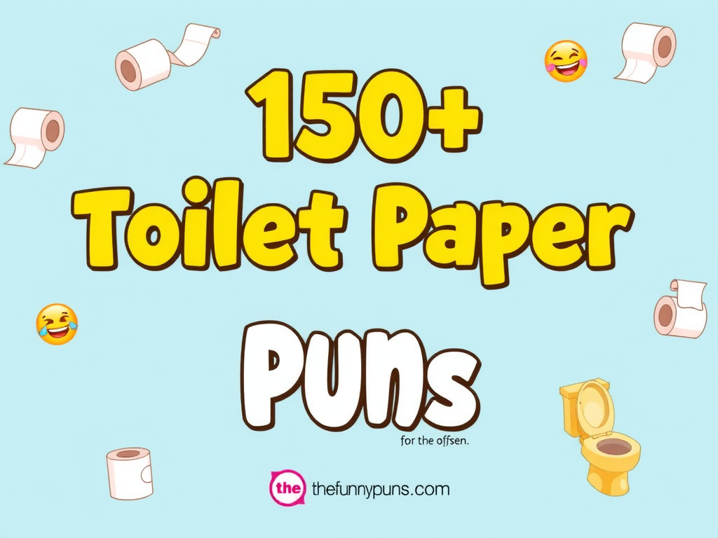 Toilet Paper Puns: Wipe Away Your Worries with Laughter