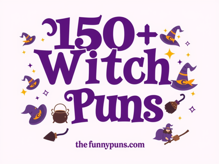 Witch Puns: Cackle with the Best Spellbinding One-Liners