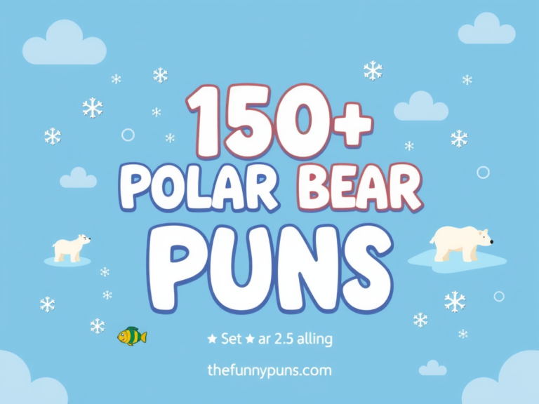 Polar Bear Puns: Hilarious Ice-Breakers for a Cool Laugh