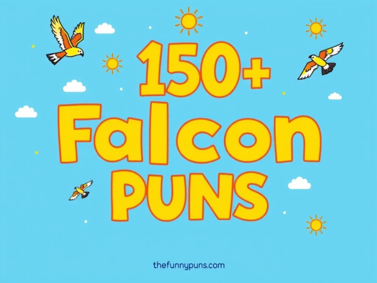 Falcon Puns: Soaring with Laughter and Wit!