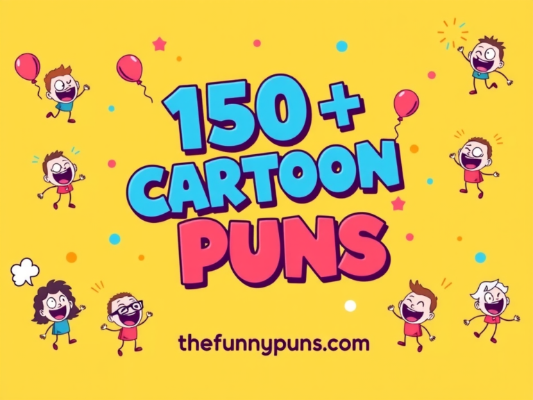 Cartoon Puns: Laugh Out Loud with These Hilarious Jokes