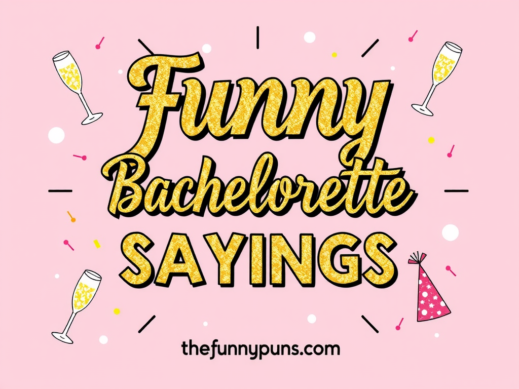 Funny Bachelorette Sayings: Hilarious Quotes for an Unforgettable Party