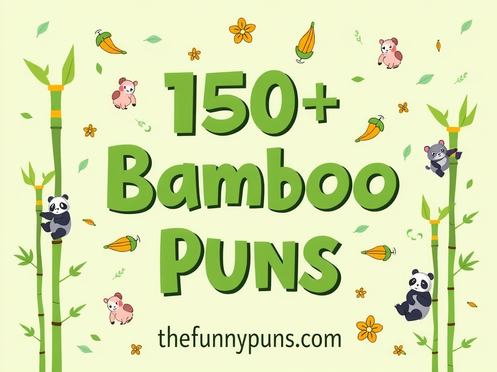 Bamboo Puns: Splitting Sides in a Forest of Fun!