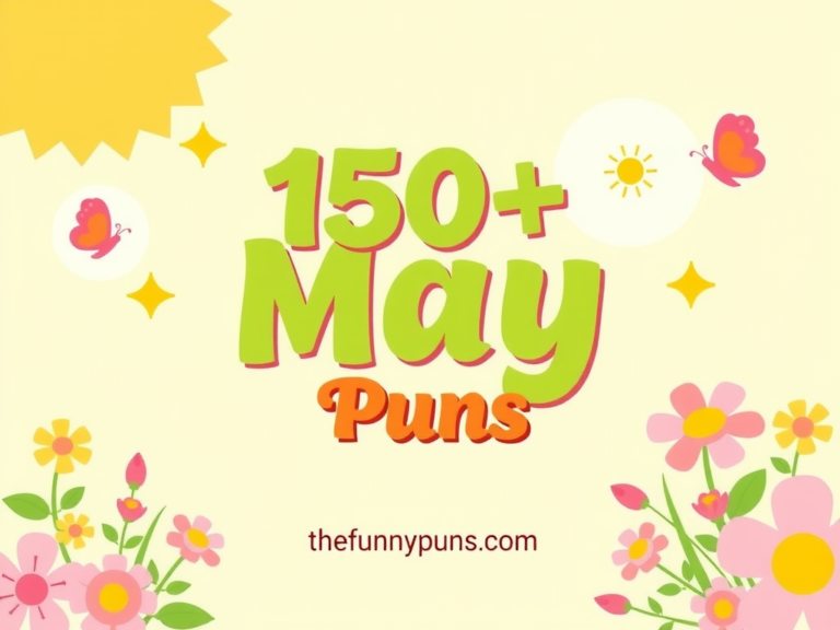 May Puns: A Blooming Good Laugh for Spring!