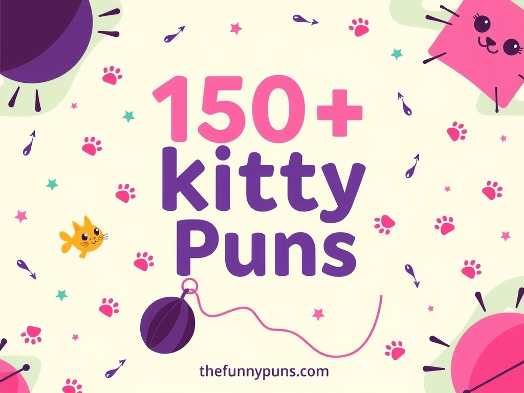 Kitty/Cat Puns: Purr-fectly Hilarious Wordplay!