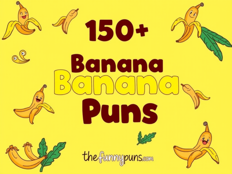 Banana Puns: A Bunch of Laughs to Peel Your Stress Away