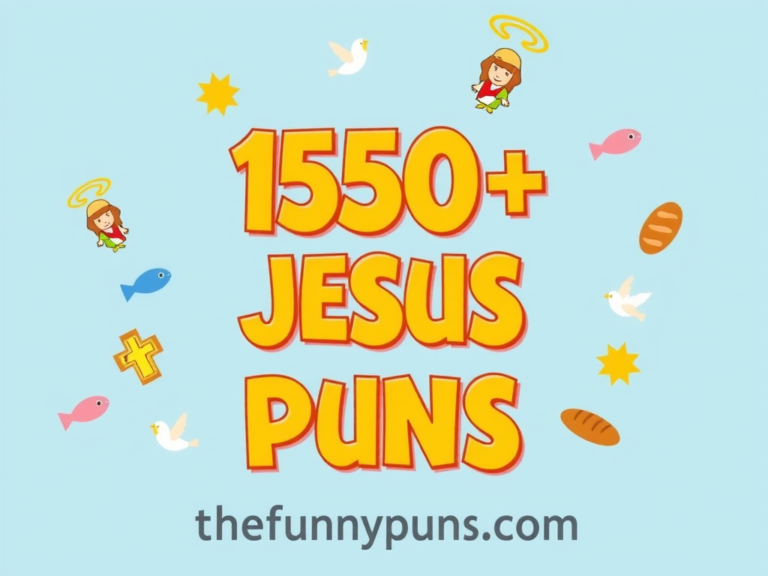 Jesus Puns: Hilarious and Holy Wordplay for Every Occasion