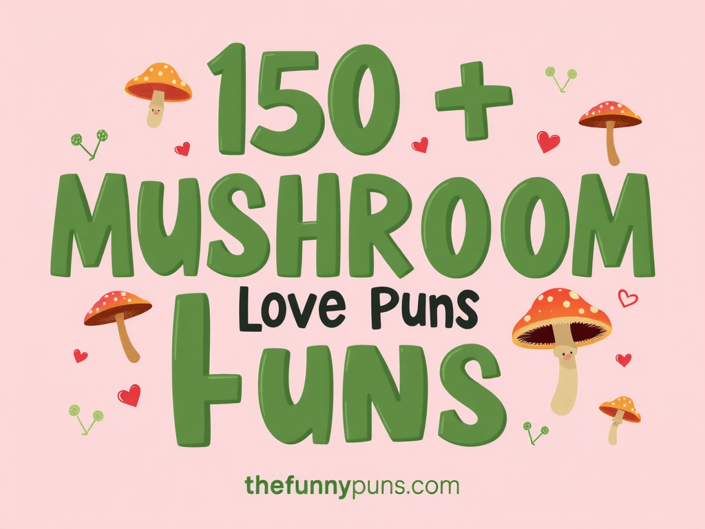 Mushroom Love Puns: Spore-tacularly Funny and Heartwarming