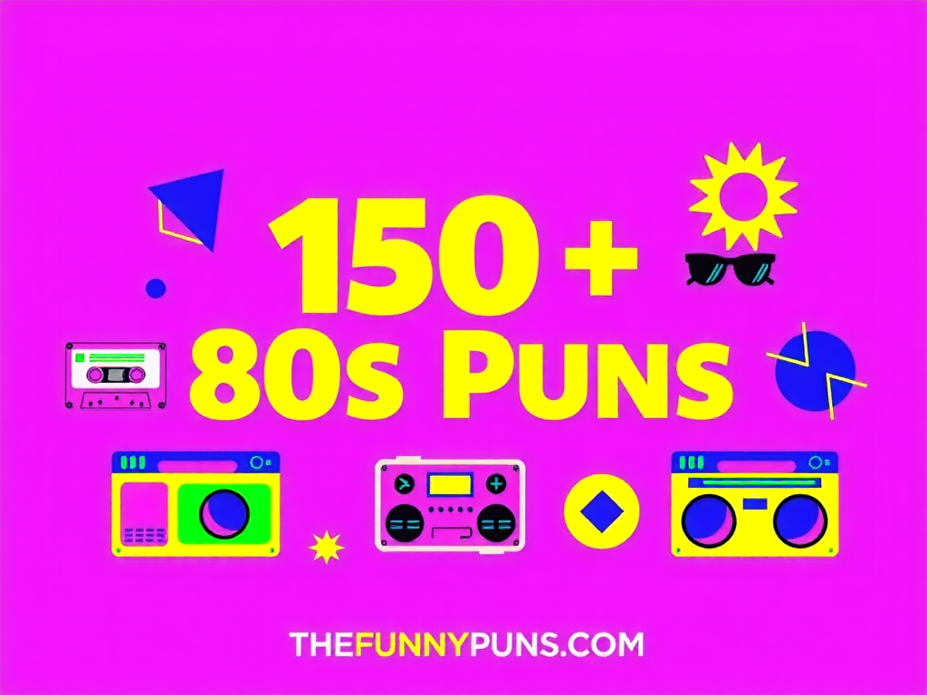 80S Puns: Totally Rad Wordplay for a Nostalgic Laugh