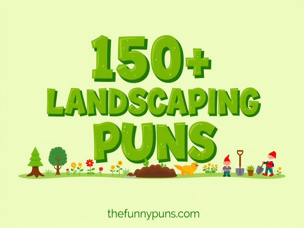 Landscaping Puns: Spruce Up Your Garden with Humor