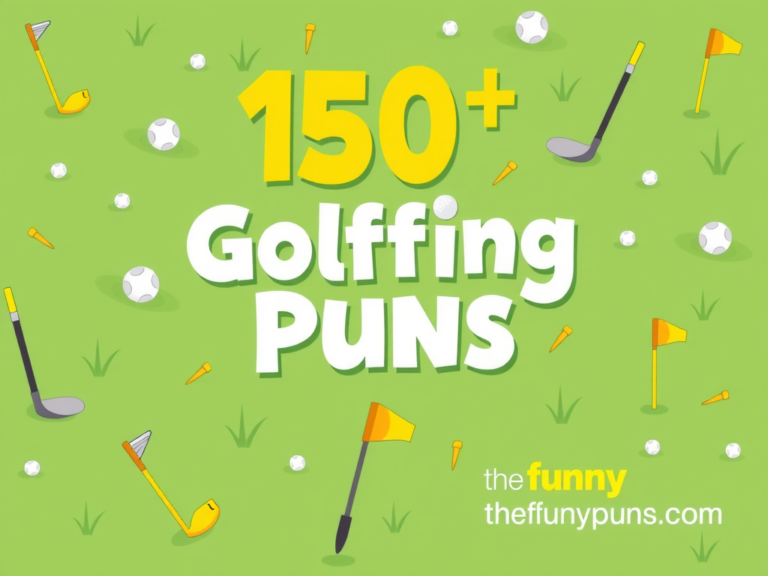 Golfing Puns: Tee Up for Laughs on the Green!