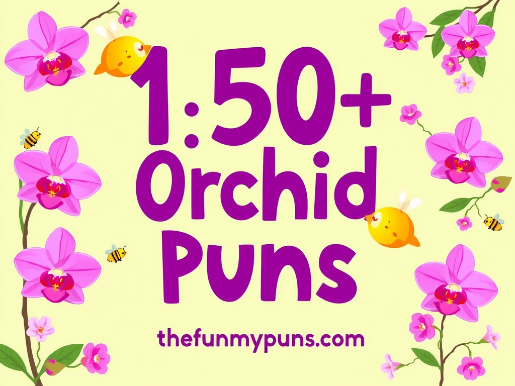 Orchid Puns: Blooming Humor for Plant Lovers