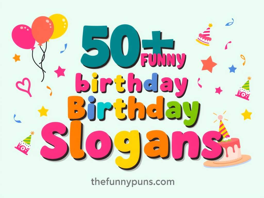 Jokes Funny 50Th Birthday Slogans: Hilarious Ideas to Celebrate