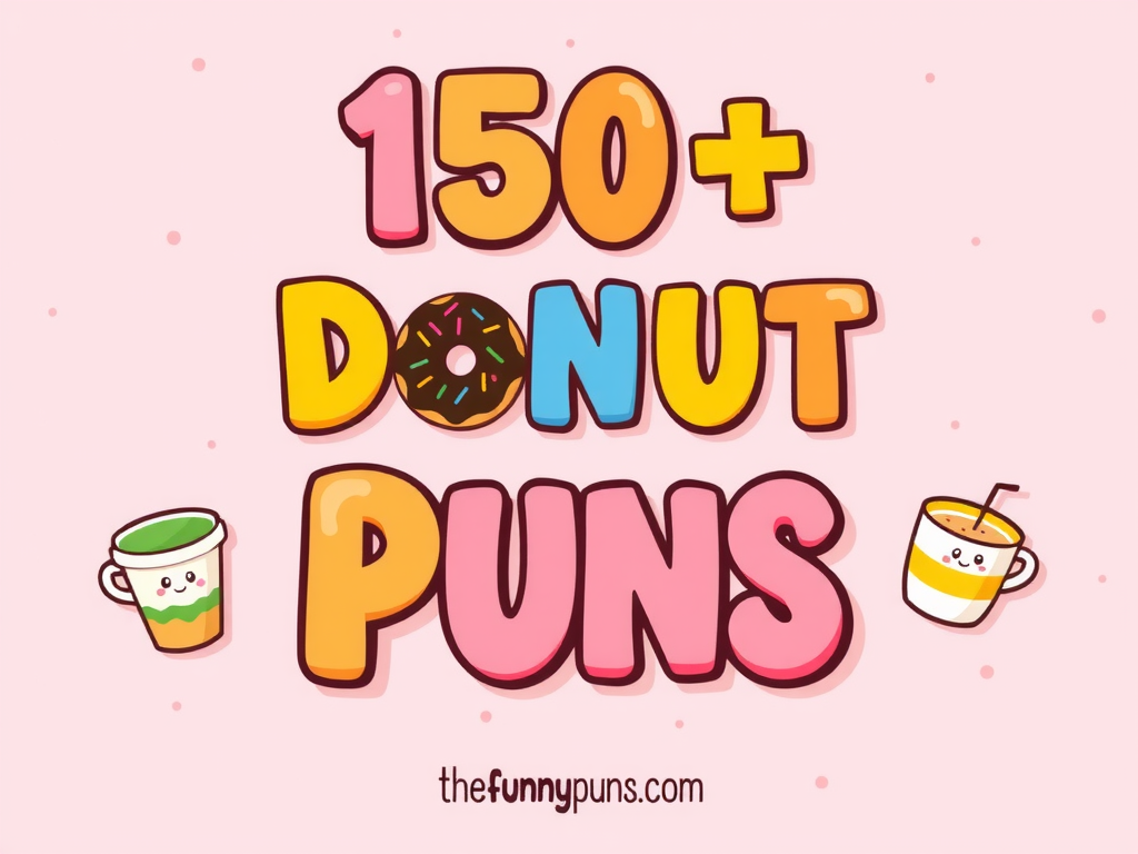 Donut Puns: Sprinkle Your Day with Laughter!