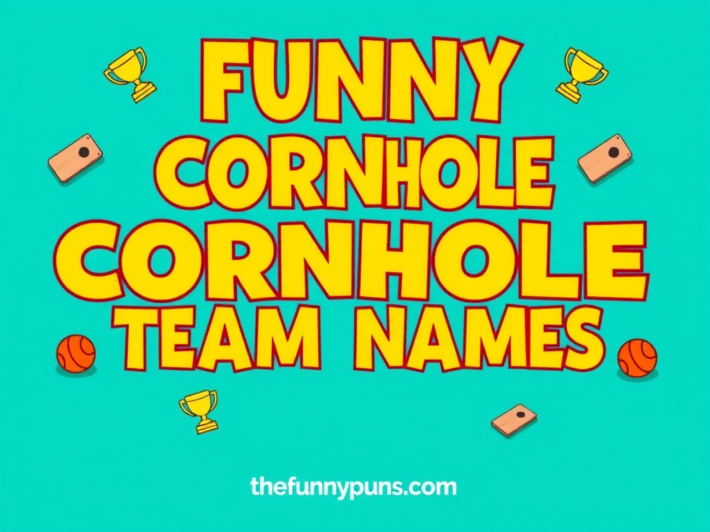 Funny Cornhole Team Names: Hilarious Ideas for Your Squad