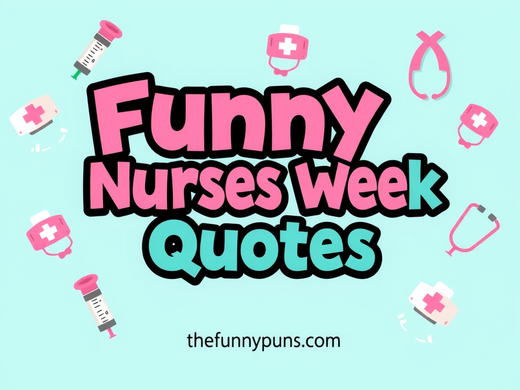 Funny Nurses Week Quotes: Laugh-Out-Loud Inspirations