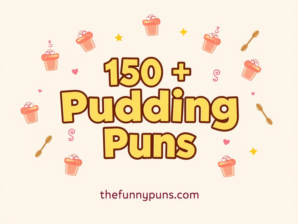 Pudding Puns: A Batch of Giggles and Dessert Delights