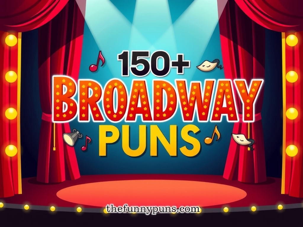 Broadway Puns: Laugh Your Way Through the Theater Aisles