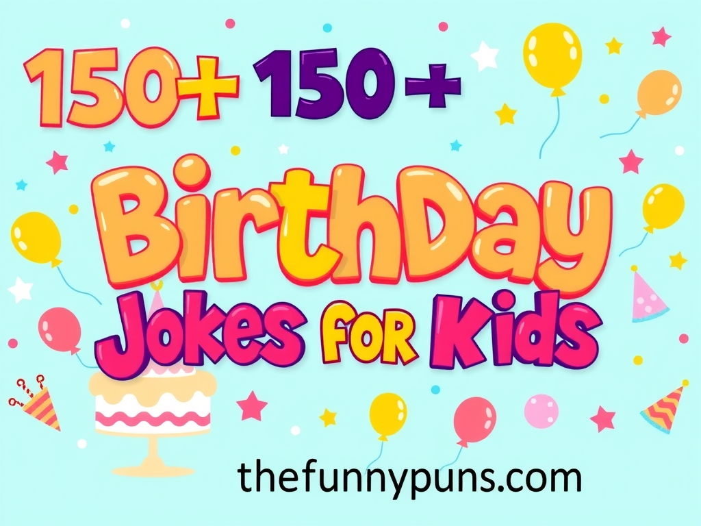 Birthday Jokes for Kids: Hilarious Fun for Little Ones