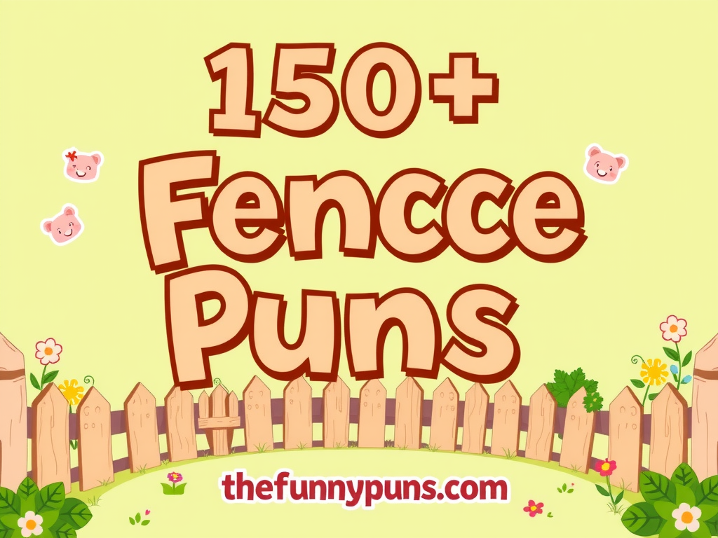 Fence Puns: Hilarious Jokes to Keep You on the Edge