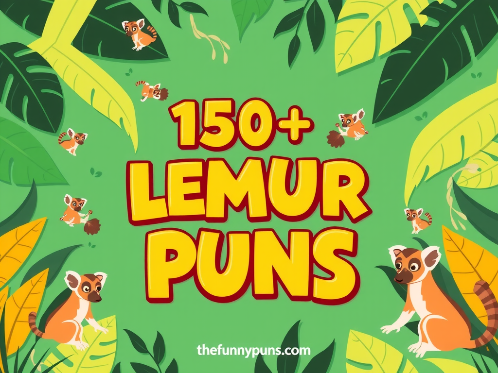 Lemur Puns: Hilarious and Clever Jokes to Make You Laugh