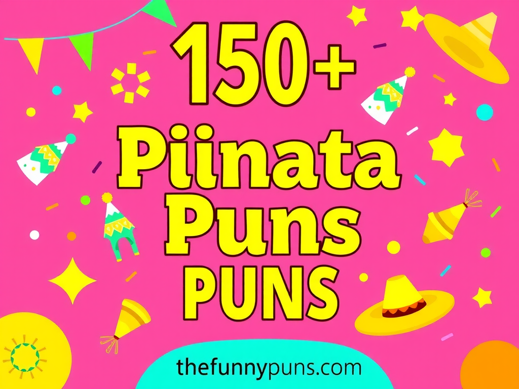 Pinata Puns: Hilarious Hits for Your Next Fiesta