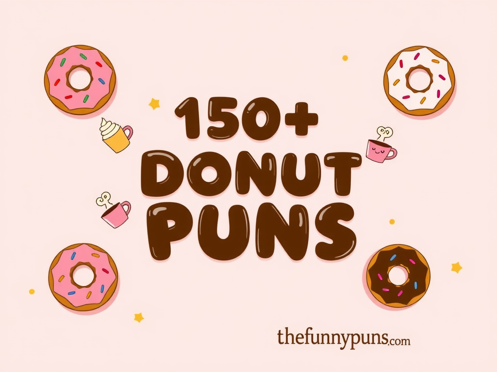 Donut Appreciation Puns: Sweet and Funny Phrases to Love