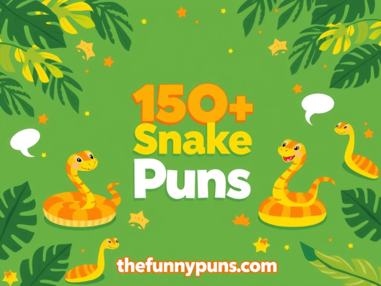 Snake Puns: Hiss-terically Funny Quips & Jokes!