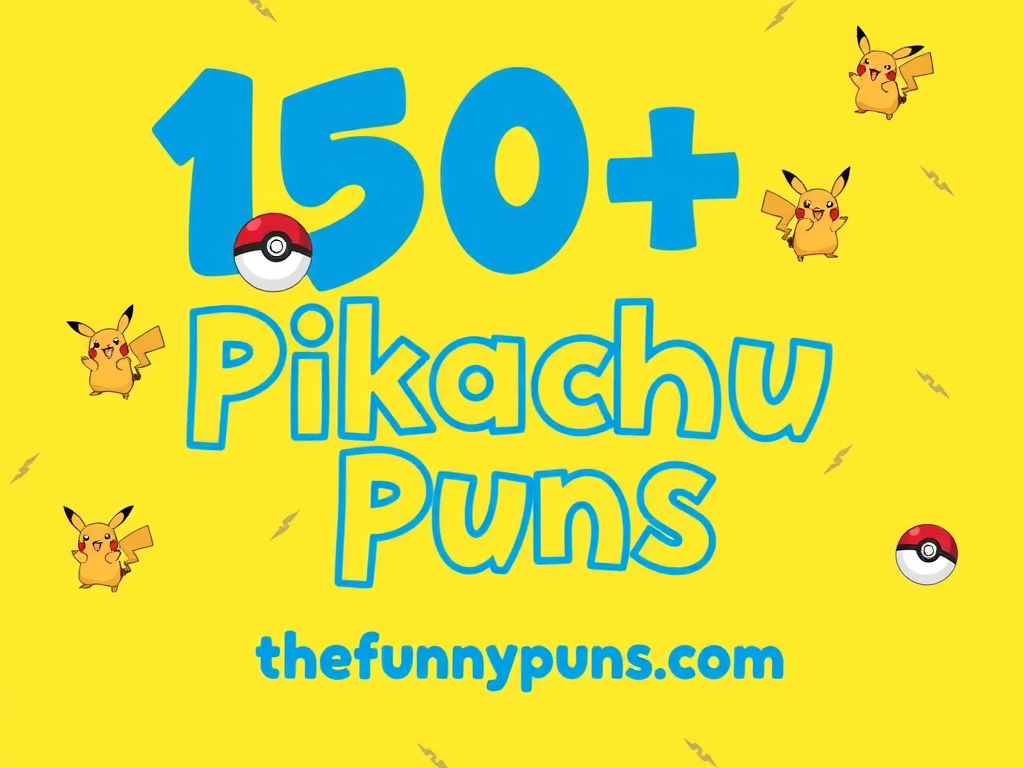 Pikachu Puns: Electrify Your Day with These Hilarious Jokes